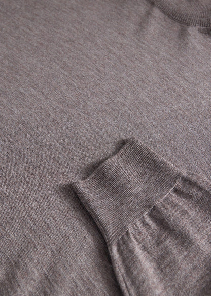 Silk & Cashmere Turtleneck Black - Paul Stuart