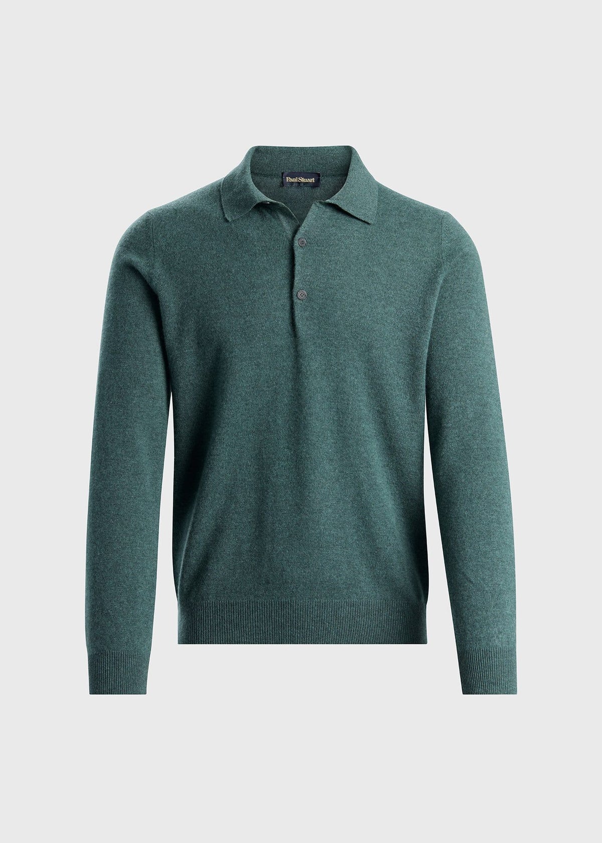Essential Cashmere Polo Denim - Paul Stuart