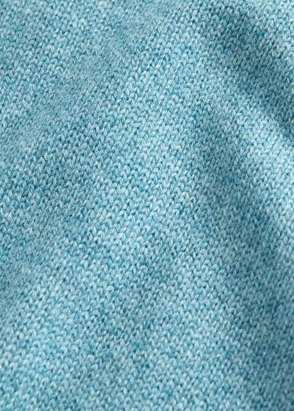Classic Cashmere V-Neck Sweater Powder Blue, unselectable - Paul Stuart