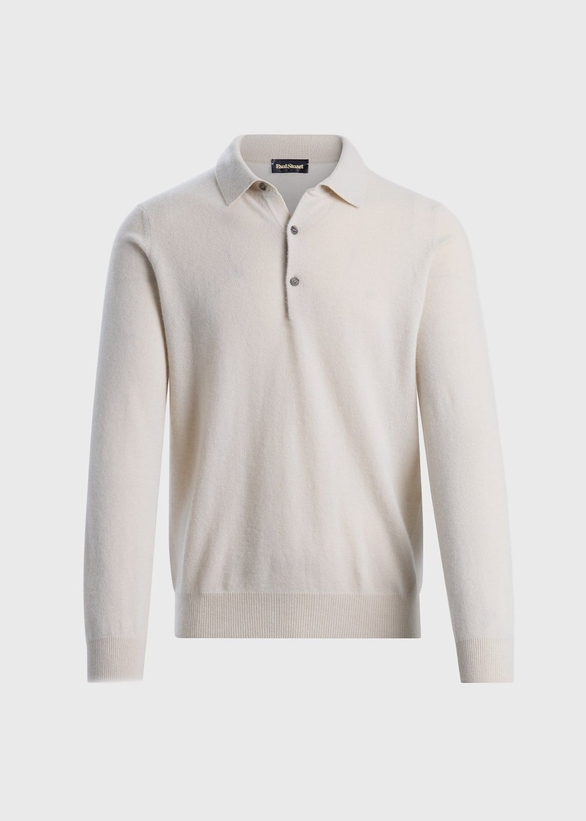 Essential Cashmere Polo Denim - Paul Stuart