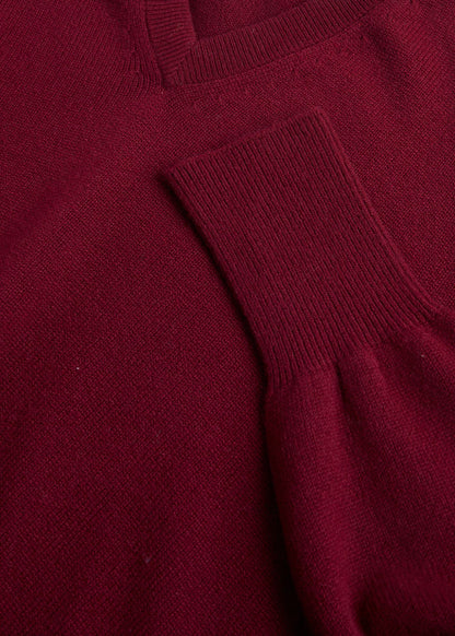Classic Cashmere V-Neck Sweater Powder Blue, unselectable - Paul Stuart
