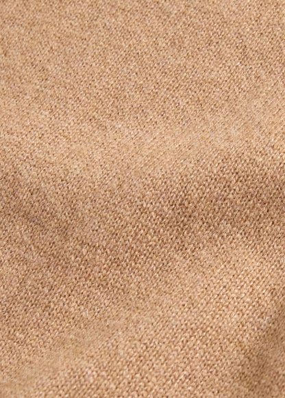 Essential Cashmere Turtleneck Camel - Paul Stuart