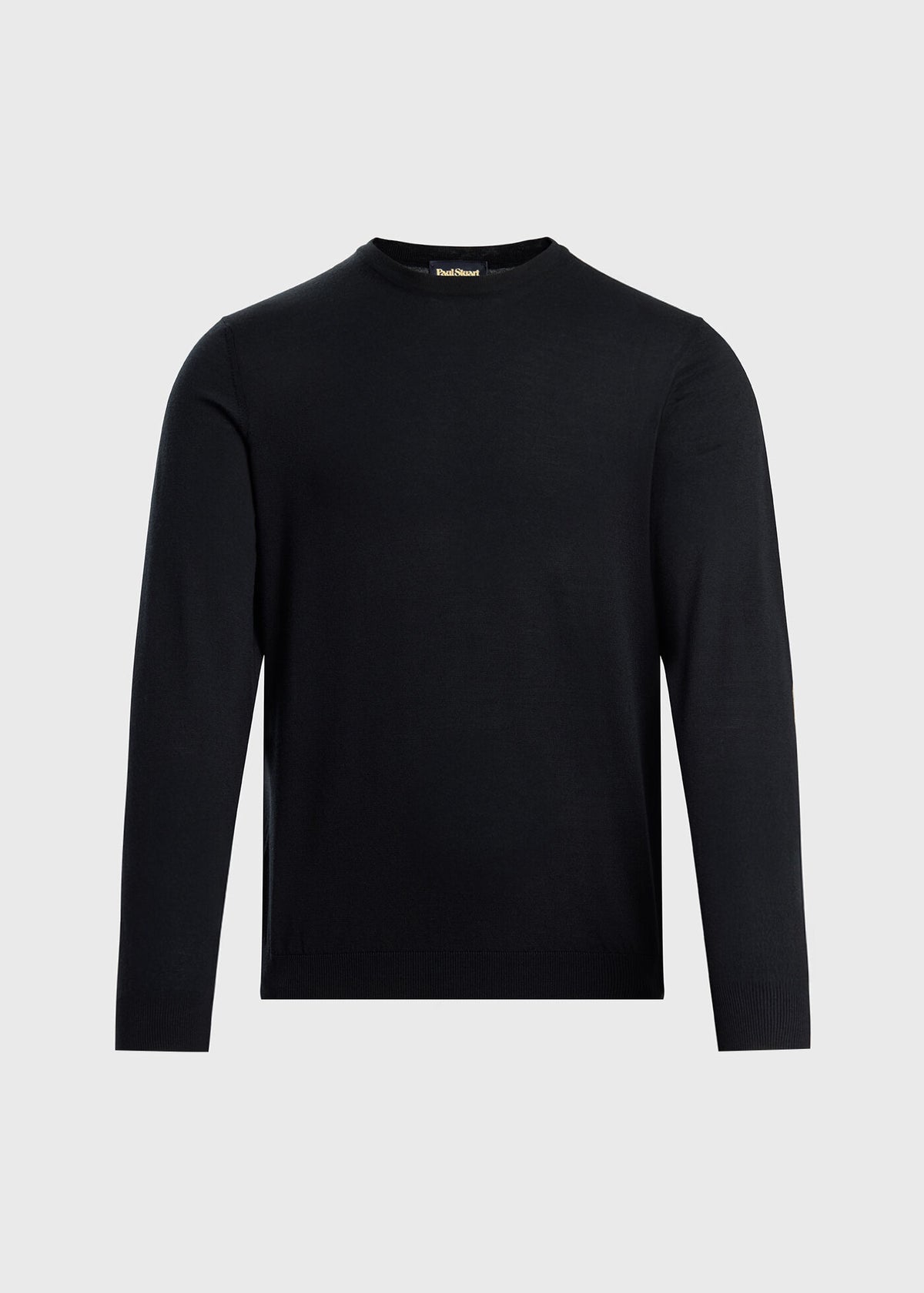 All Year Wool Sweater Black - Paul Stuart