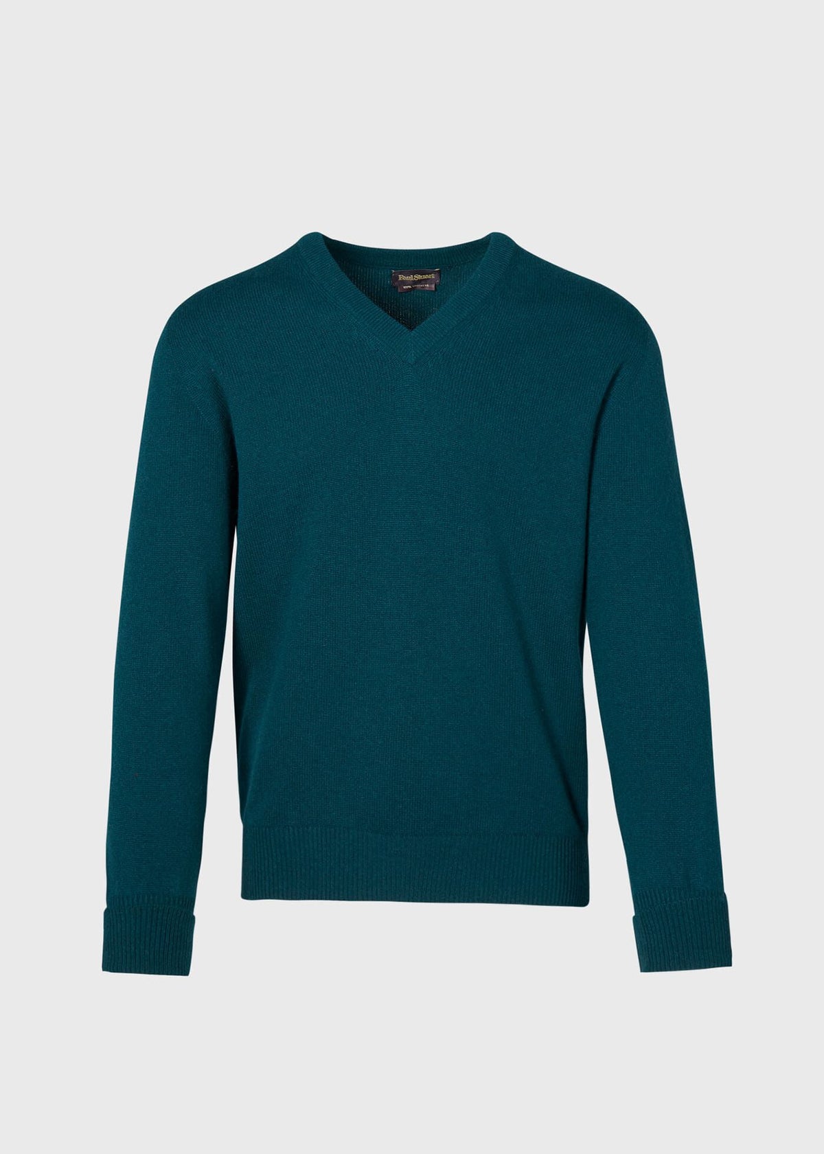 Classic Cashmere V-Neck Sweater Powder Blue, unselectable - Paul Stuart