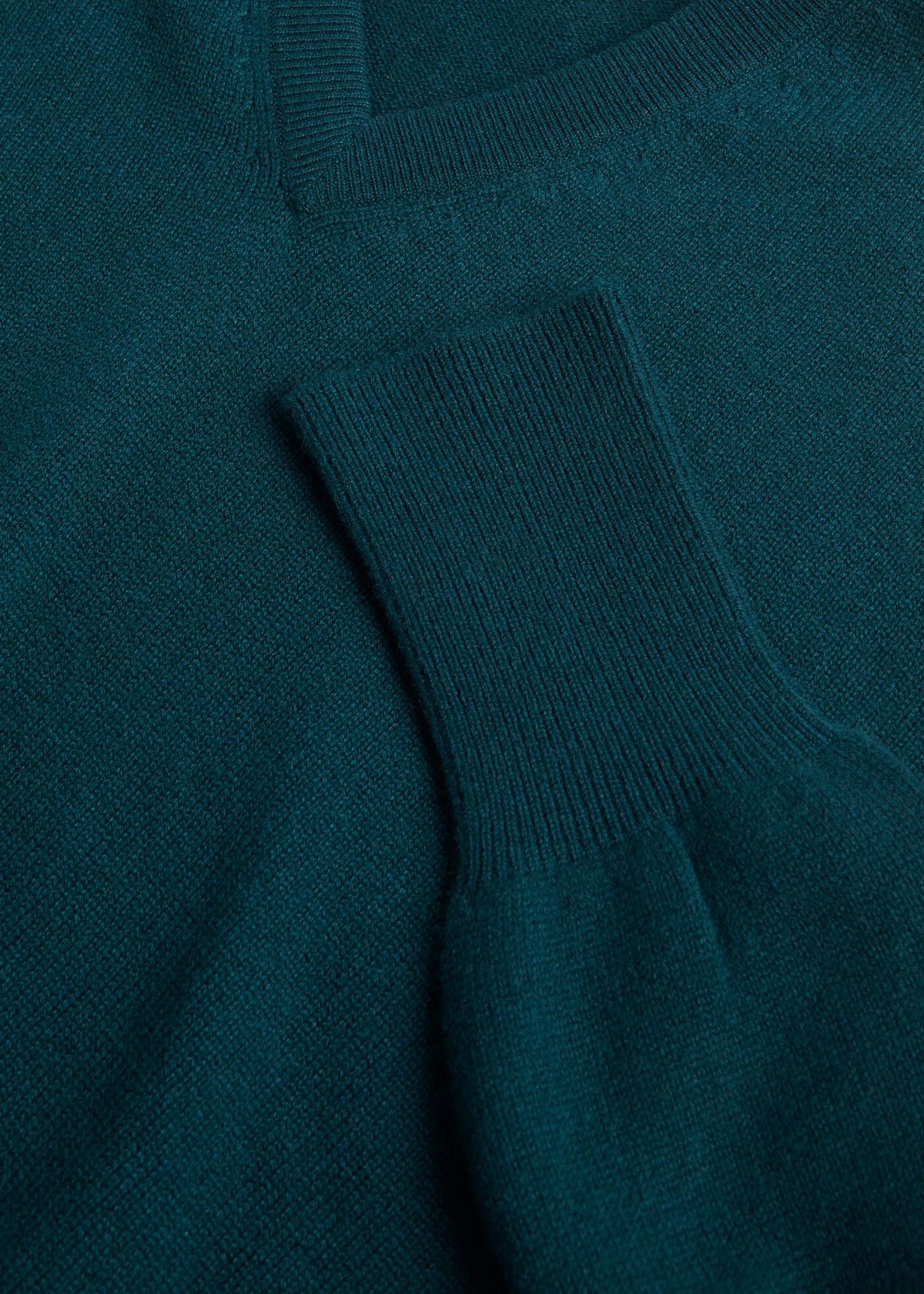 Classic Cashmere V-Neck Sweater Powder Blue, unselectable - Paul Stuart
