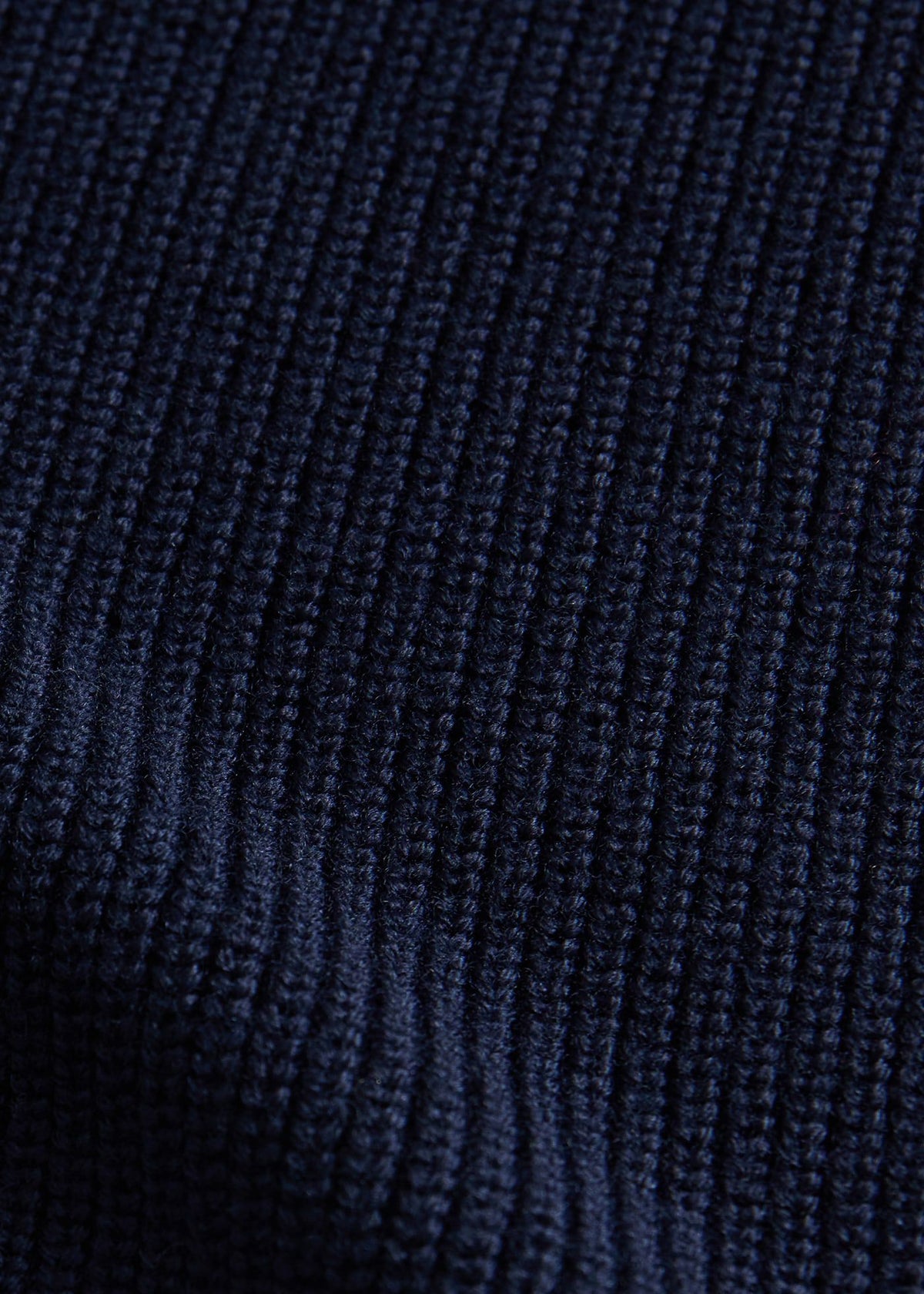 Water Repellent Wool Cardigan Navy - Paul Stuart