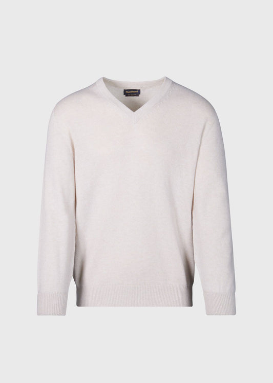 Classic Cashmere V-Neck Sweater Powder Blue, unselectable - Paul Stuart