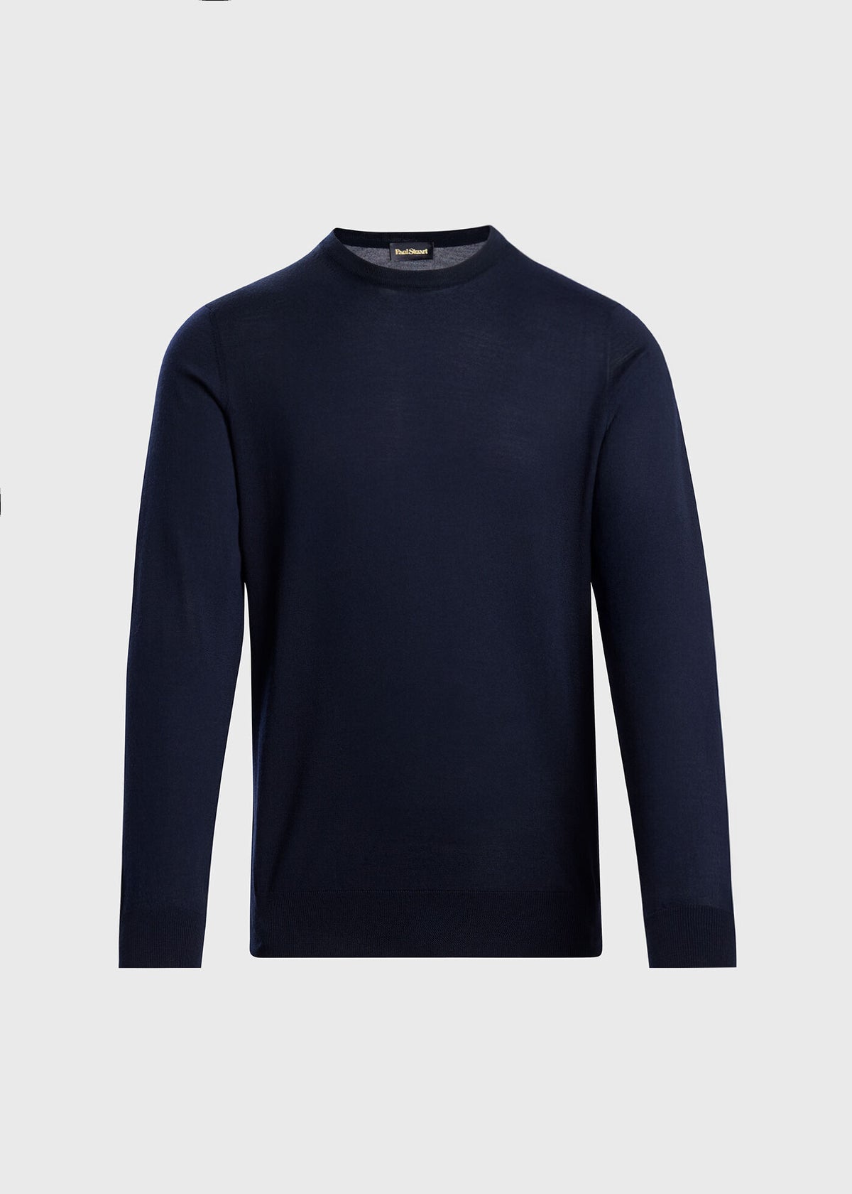 All Year Wool Sweater Black - Paul Stuart