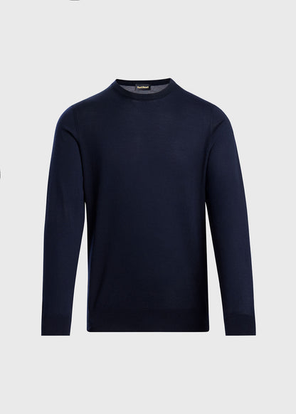 All Year Wool Sweater Black - Paul Stuart