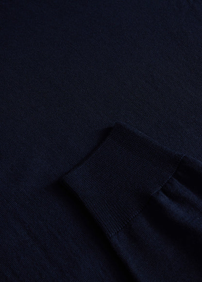 All Year Wool Sweater Black - Paul Stuart