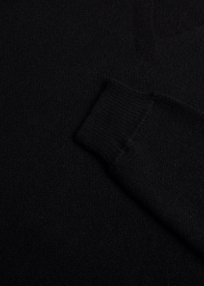Classic Alpaca Links V-Neck Sweater Green Mix - Paul Stuart