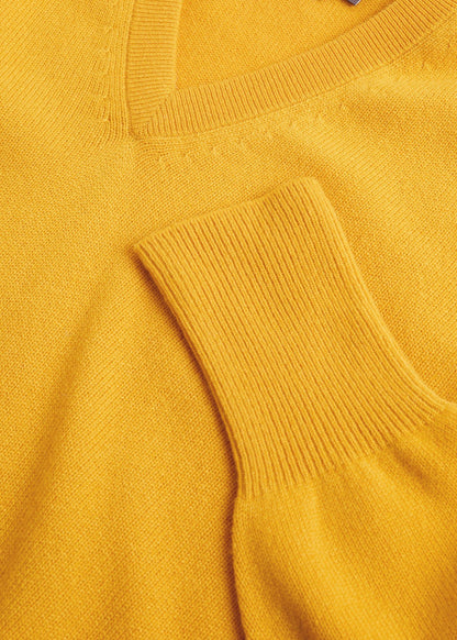 Classic Cashmere V-Neck Sweater Powder Blue, unselectable - Paul Stuart