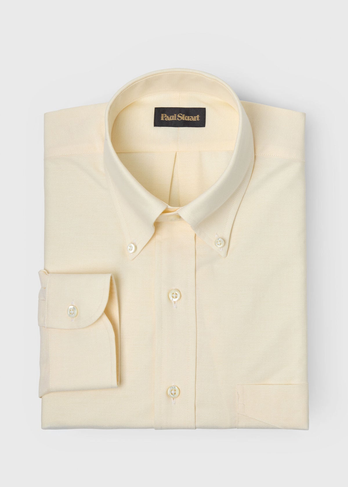 Oxford Button-Down Shirt Blue - Paul Stuart