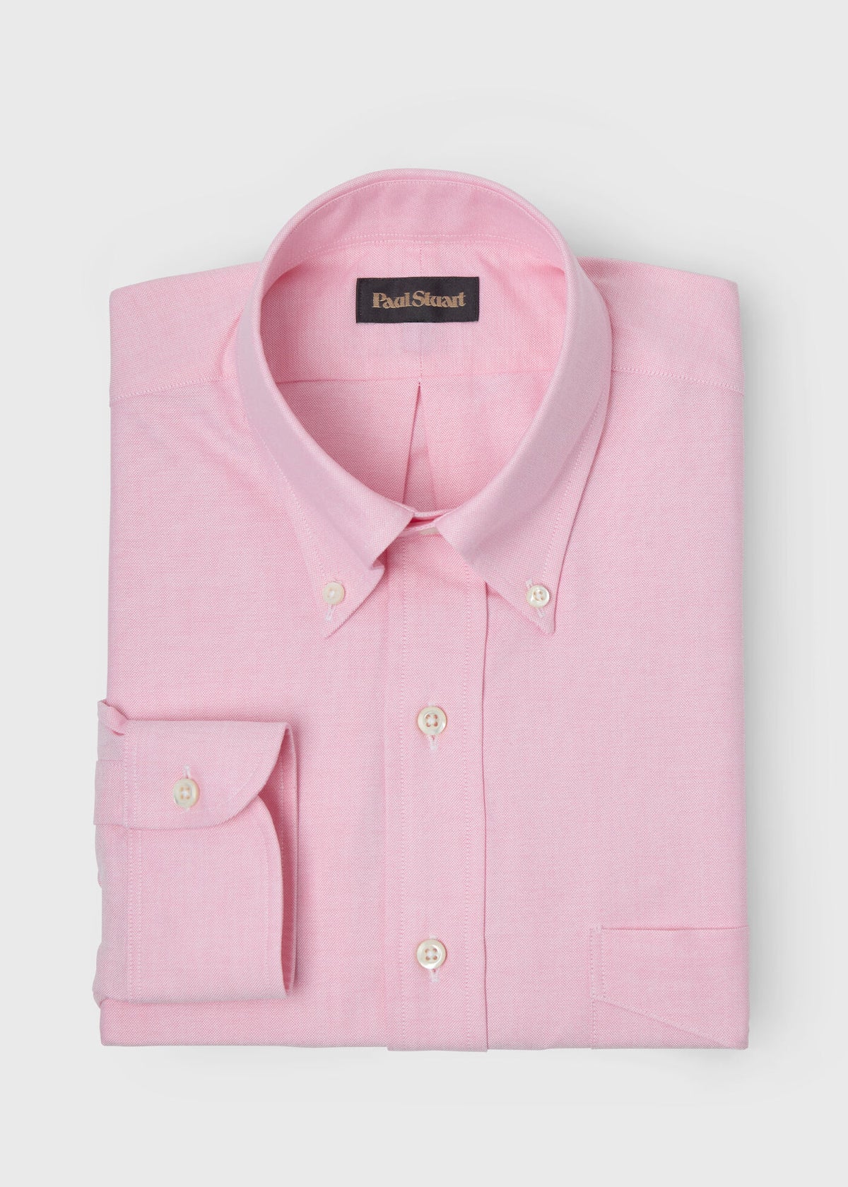 Oxford Button-Down Shirt Blue - Paul Stuart