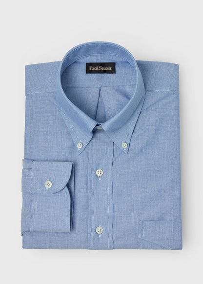 Oxford Button-Down Shirt Blue - Paul Stuart