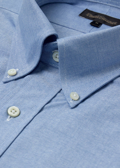 Oxford Button-Down Shirt Blue - Paul Stuart