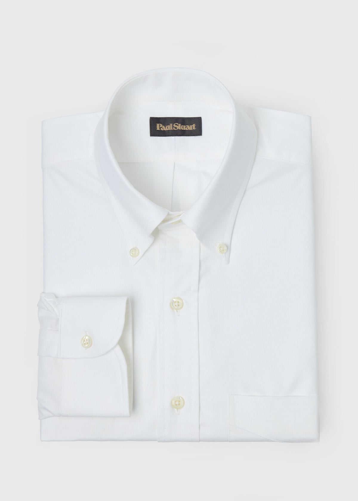 Oxford Button-Down Shirt Blue - Paul Stuart