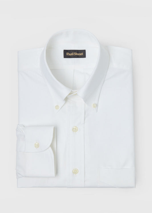 Oxford Button-Down Shirt Blue - Paul Stuart