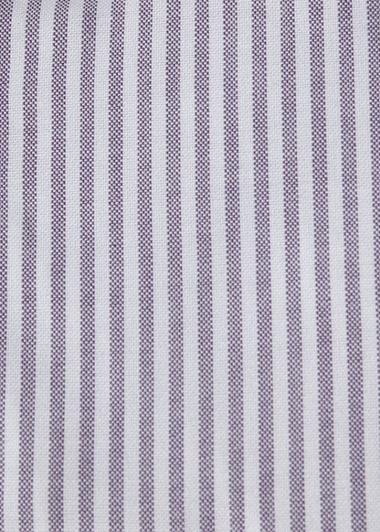 Stripe Oxford Button-Down Shirt Blue - Paul Stuart