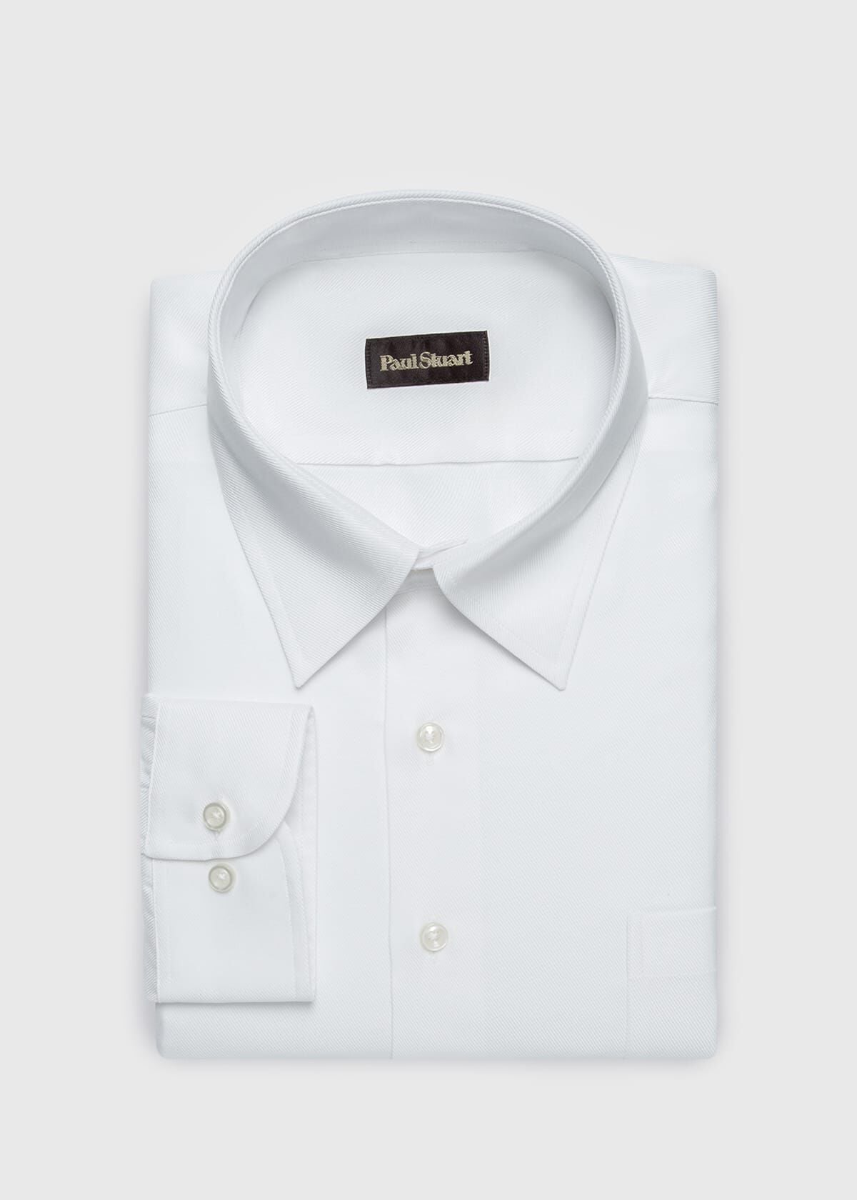 Classic Cotton Twill Sport Shirt Light Blue - Paul Stuart