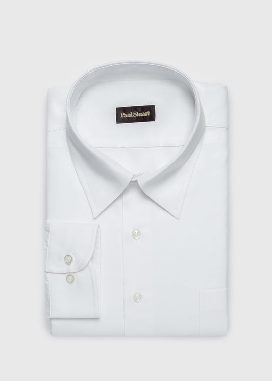 Classic Cotton Twill Sport Shirt Light Blue - Paul Stuart