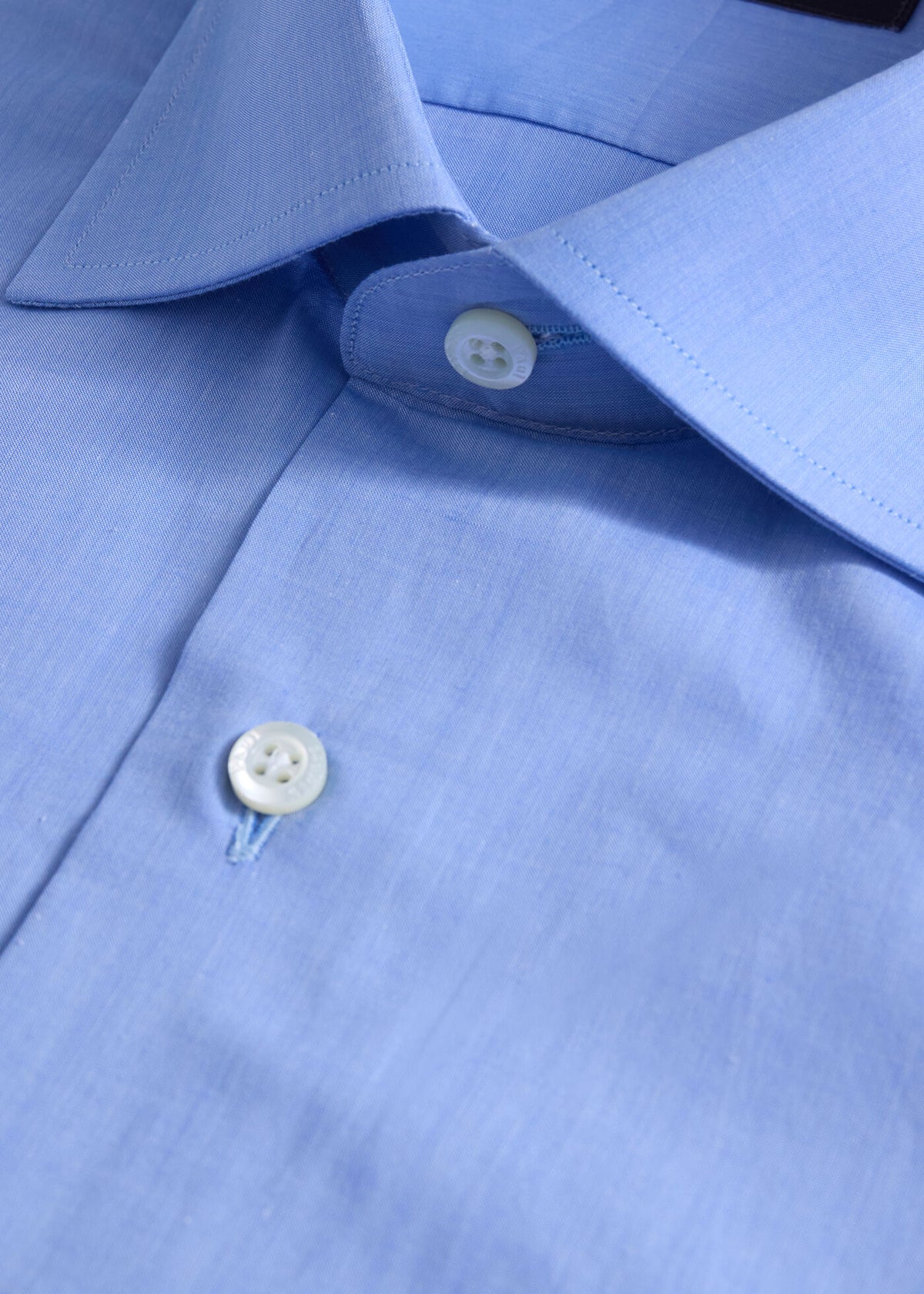 Lightweight Sport Shirt Blue - Paul Stuart