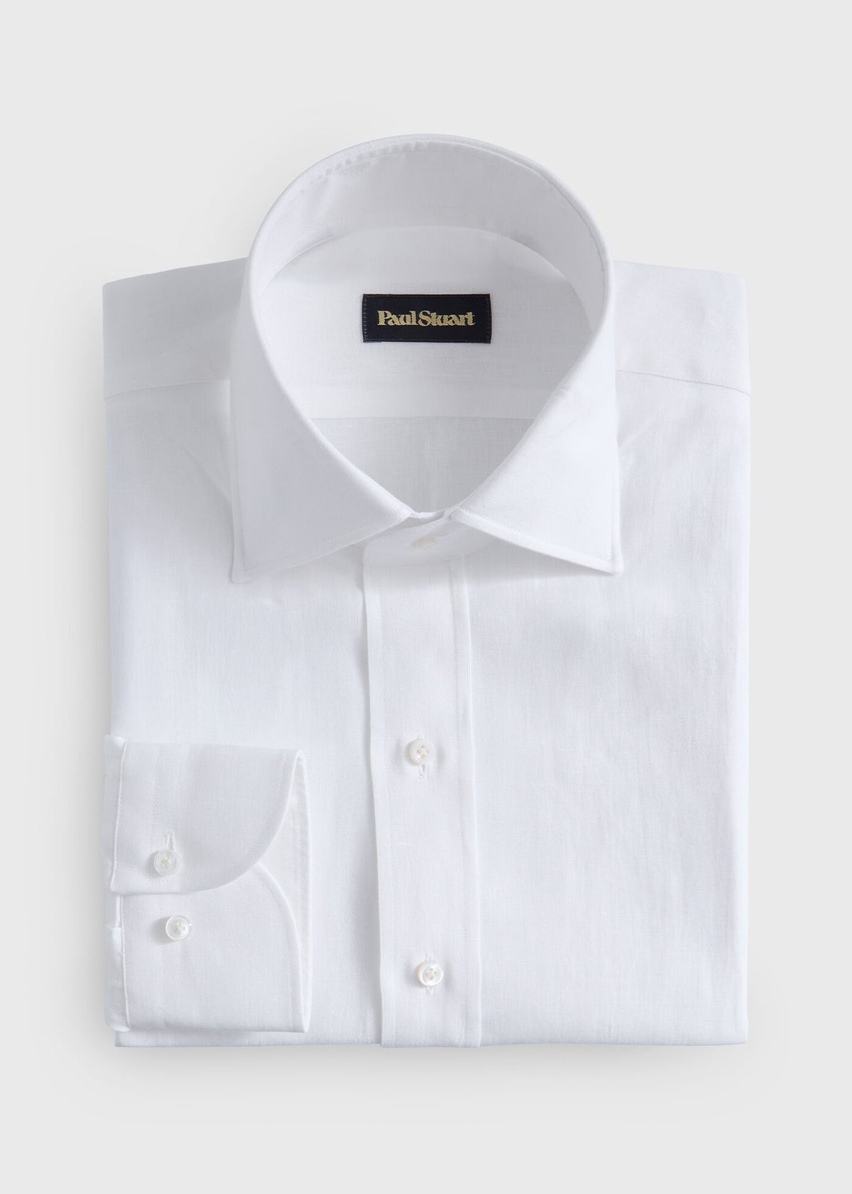 Linen Sport Shirt Blue - Paul Stuart