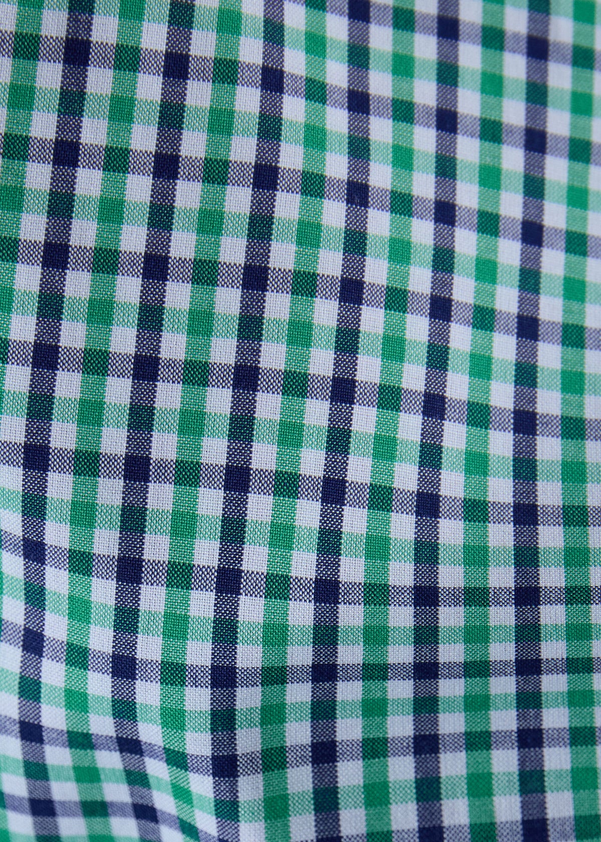 Small Check Sport Shirt Green - Paul Stuart