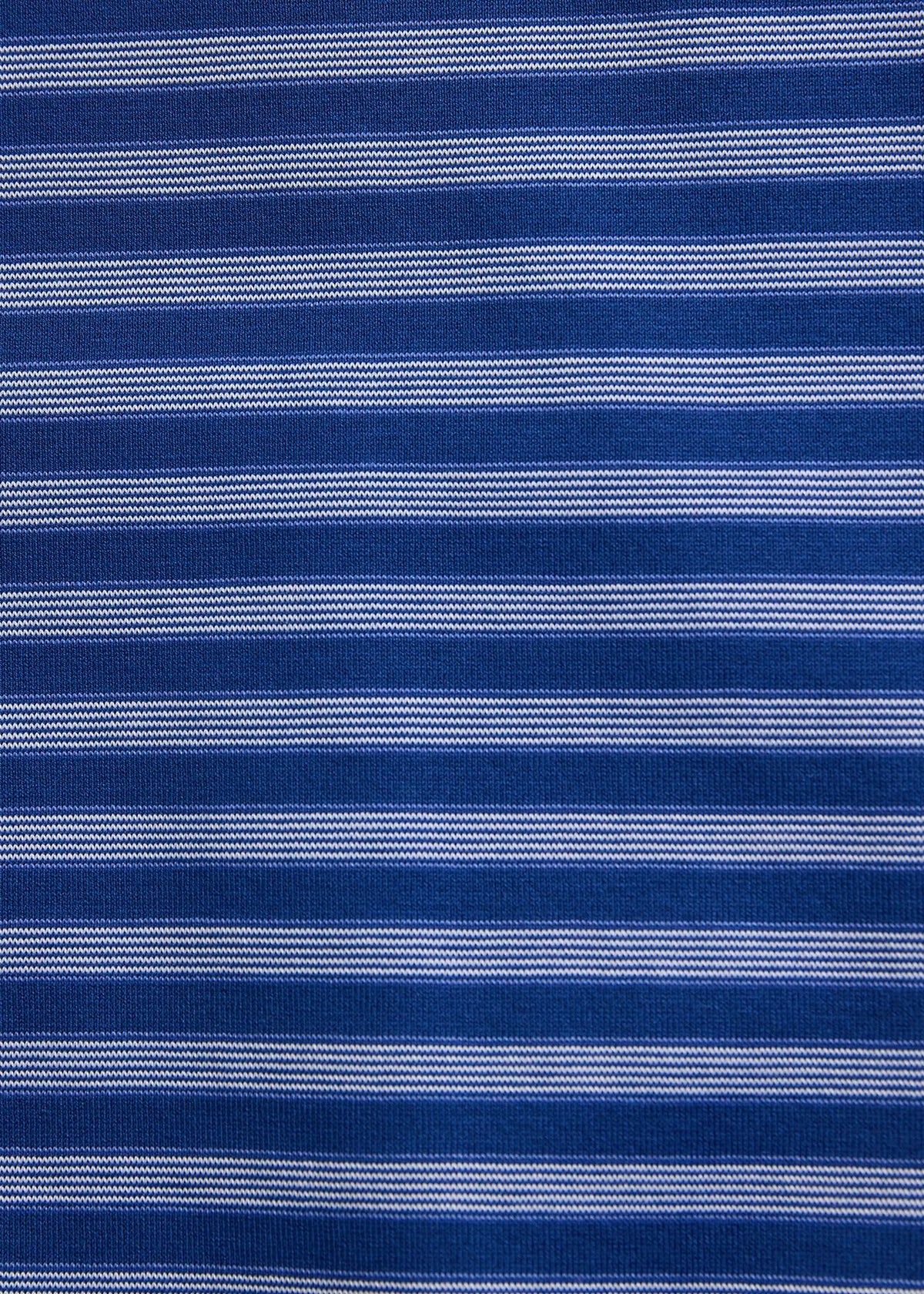 Deco Stripe Performance Polo Navy - Paul Stuart