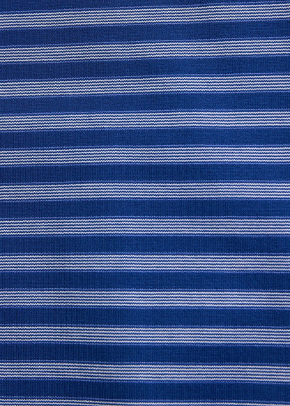 Deco Stripe Performance Polo Navy - Paul Stuart