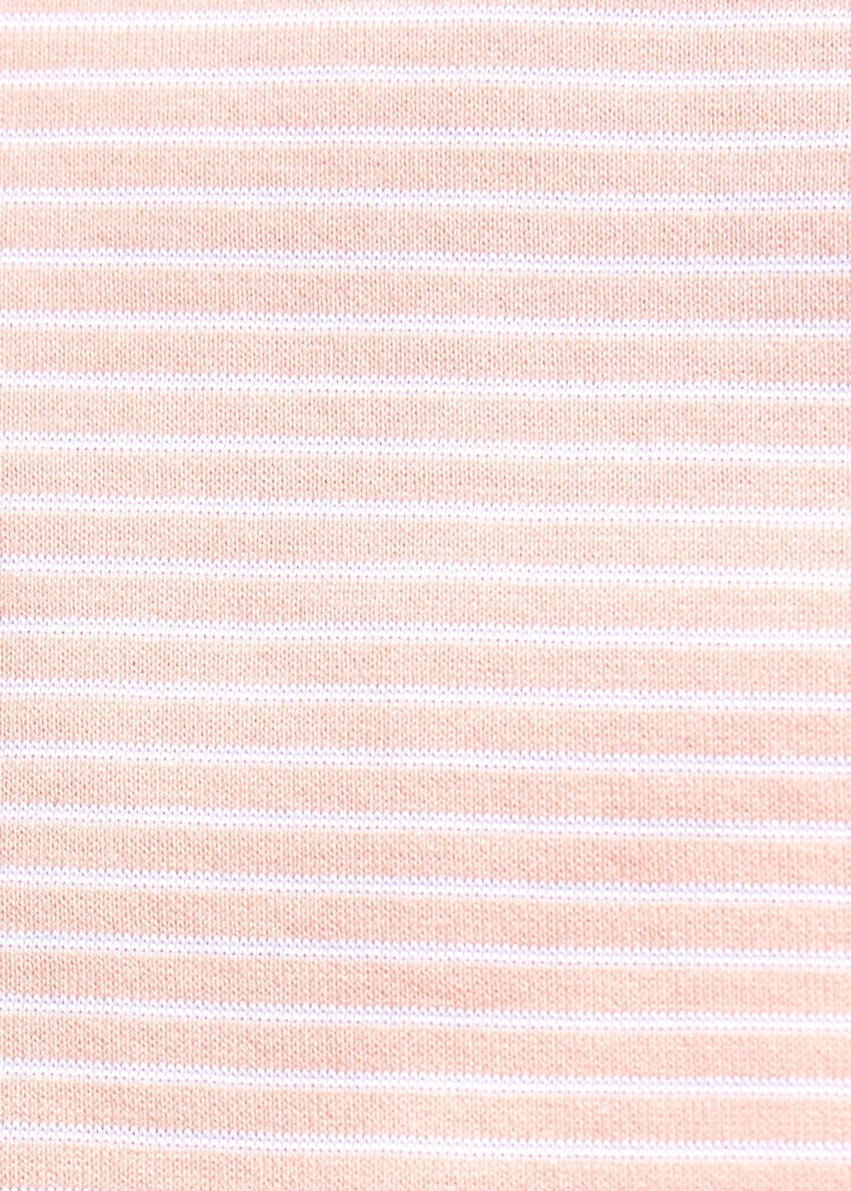 Two-Tone Stripe Performance Polo Light Blue - Paul Stuart