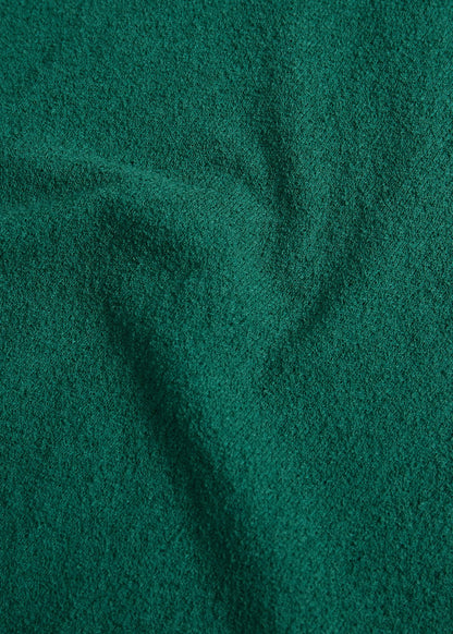 Bouclé Short Sleeve Polo Green - Paul Stuart