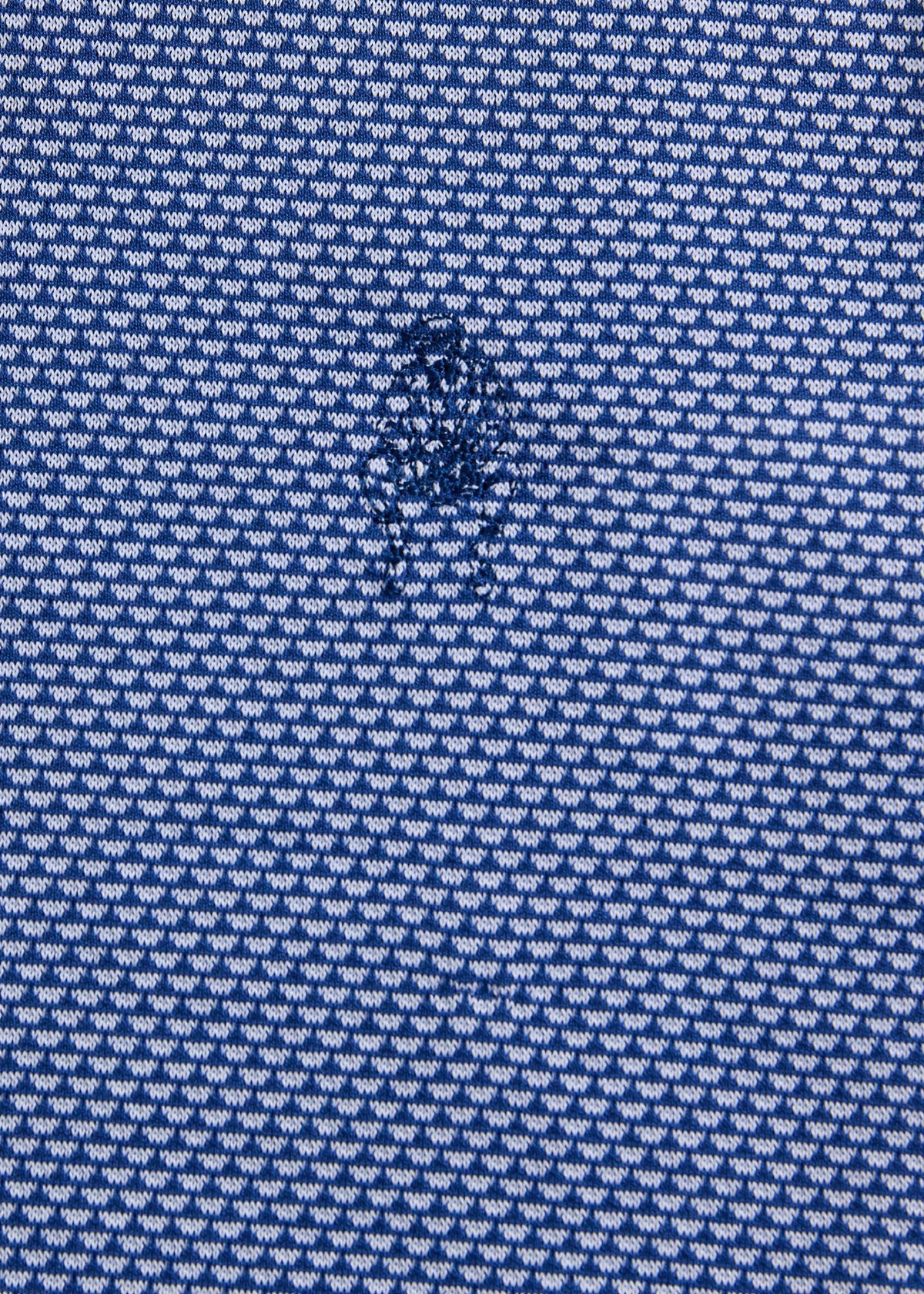 Solid Mélange Performance Polo Mint - Paul Stuart