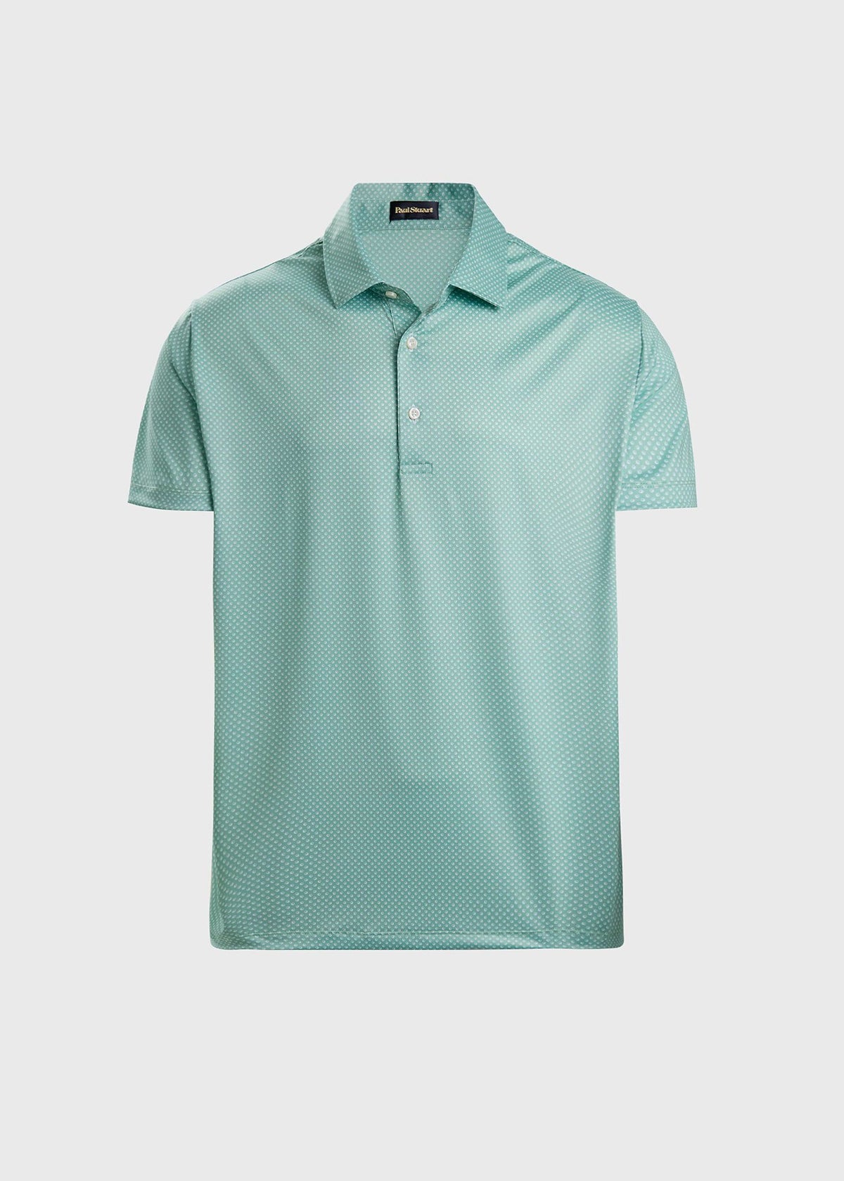 Deco Dot Performance Polo Lilac - Paul Stuart