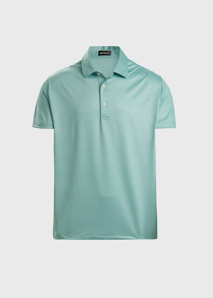 Deco Dot Performance Polo Lilac - Paul Stuart