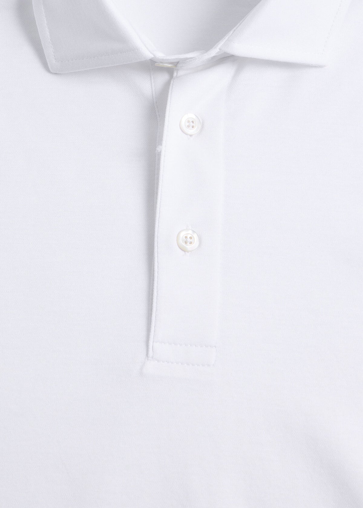 Short Sleeve Performance Polo Light Blue - Paul Stuart