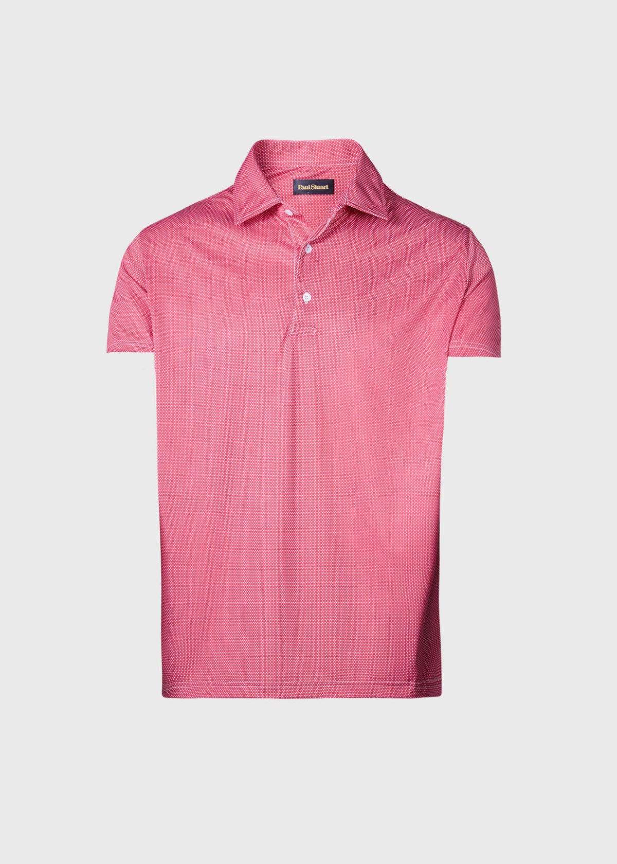 Ultra Soft Deco Dot Performance Polo Navy - Paul Stuart