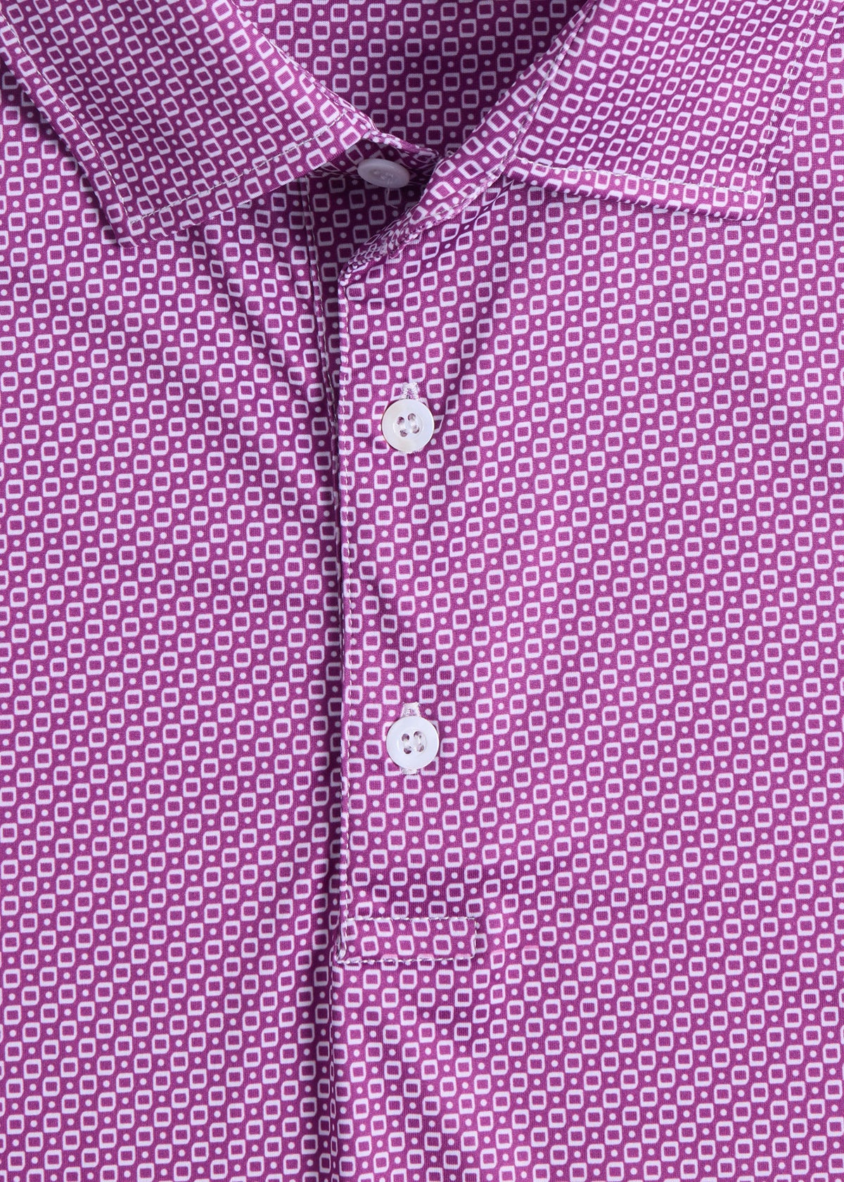 Ultra Soft Deco Square Performance Polo Green - Paul Stuart