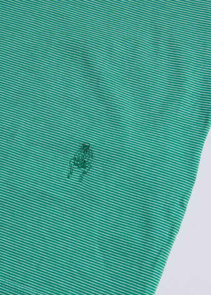 Italian Cotton Micro Stripe Polo Blue, unselectable - Paul Stuart