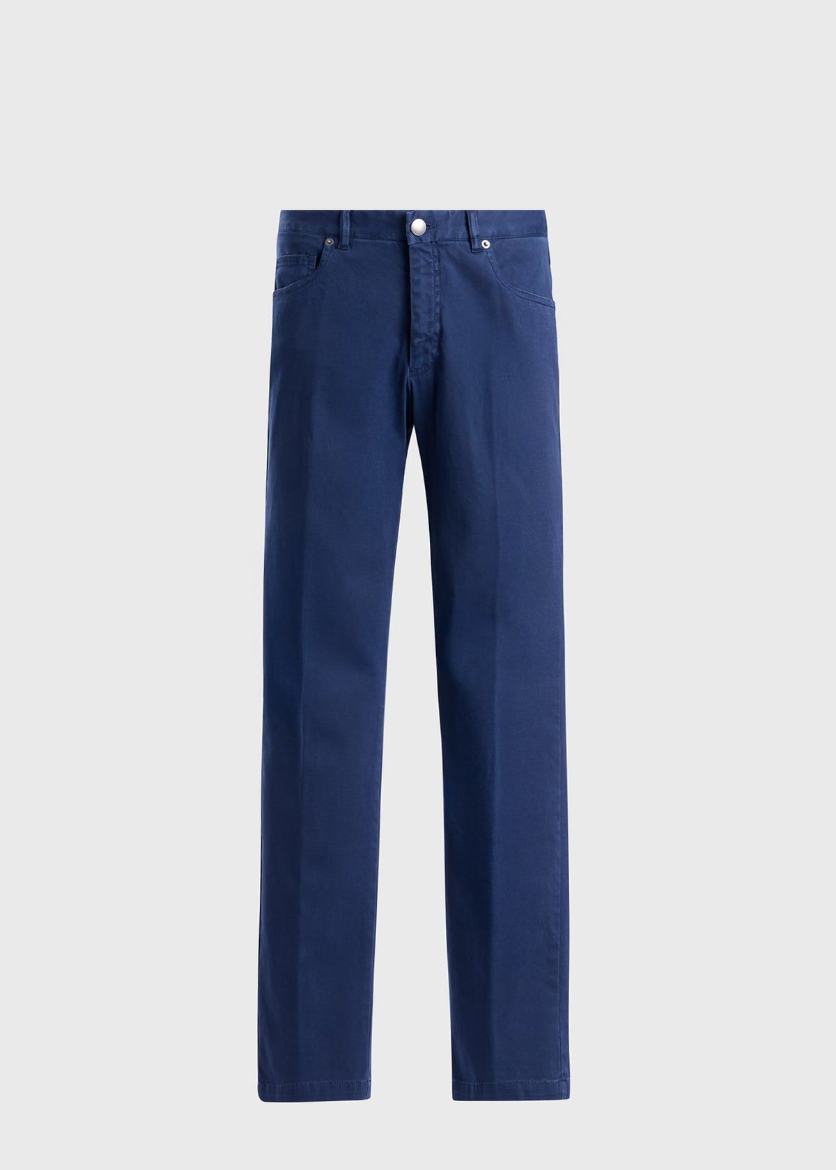 Cotton Twill Five-Pocket Pant Brick, unselectable - Paul Stuart