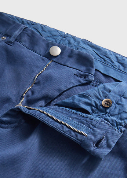 Cotton Twill Five-Pocket Pant Brick, unselectable - Paul Stuart