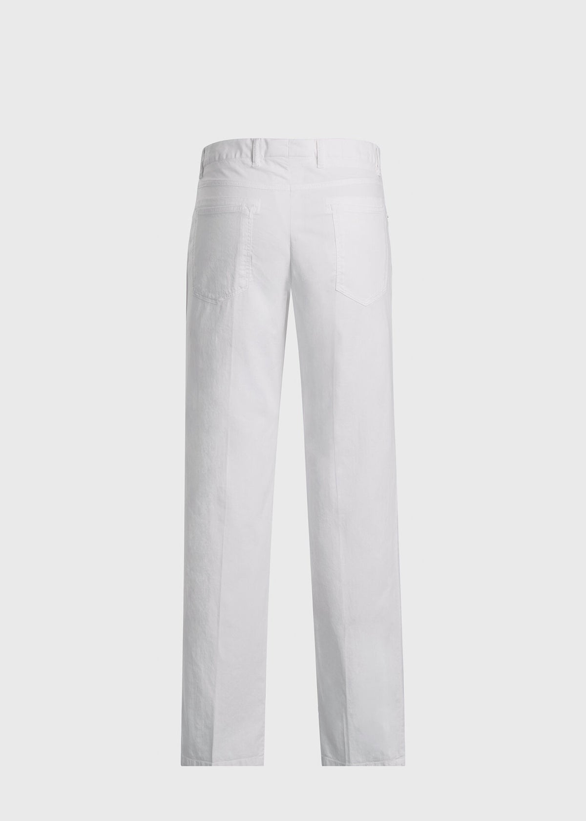 Cotton & Silk Five Pocket Pant Khaki - Paul Stuart