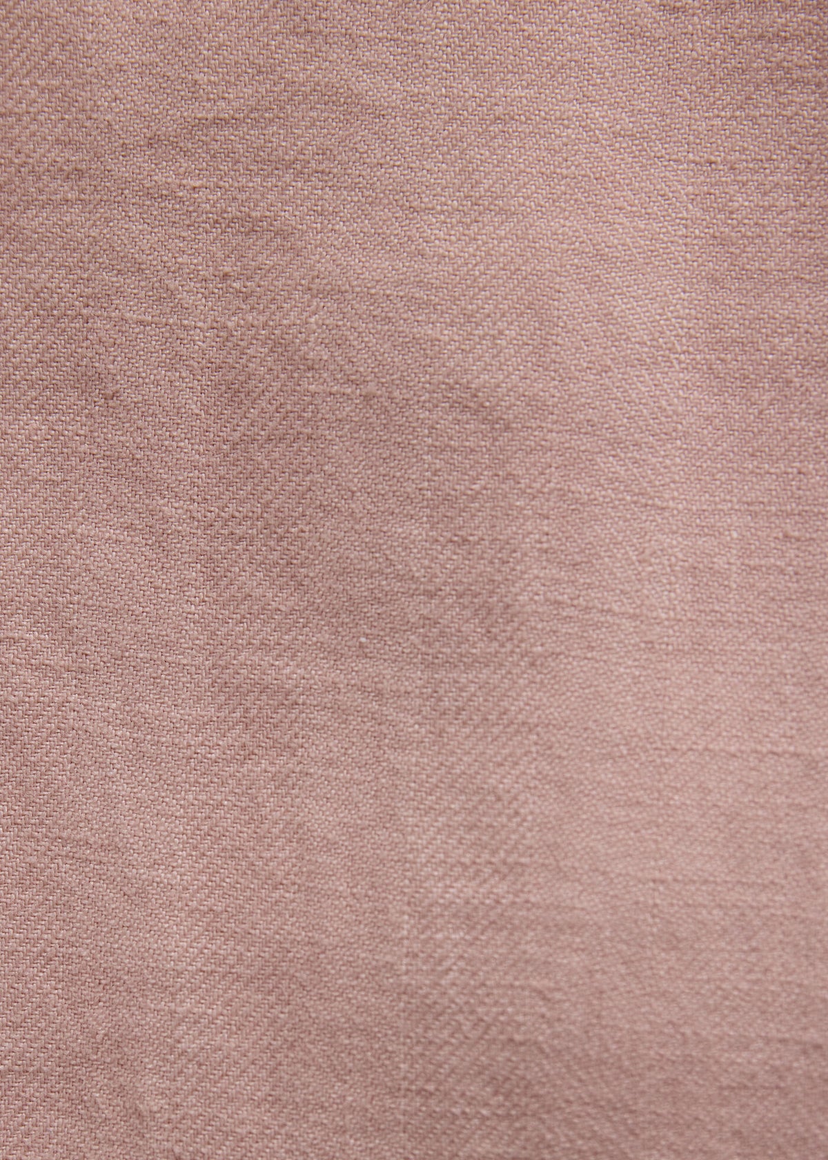 Linen Garment Dyed Trouser Dusty Rose - Paul Stuart