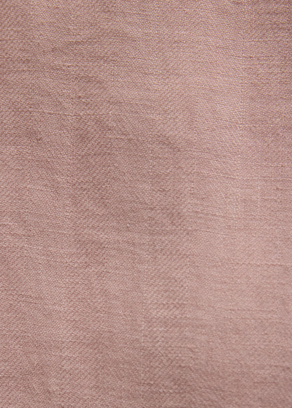 Linen Garment Dyed Trouser Dusty Rose - Paul Stuart
