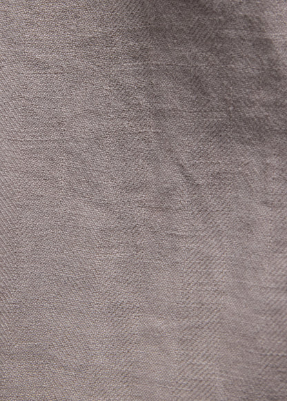 Linen Garment Dyed Trouser Dusty Rose - Paul Stuart