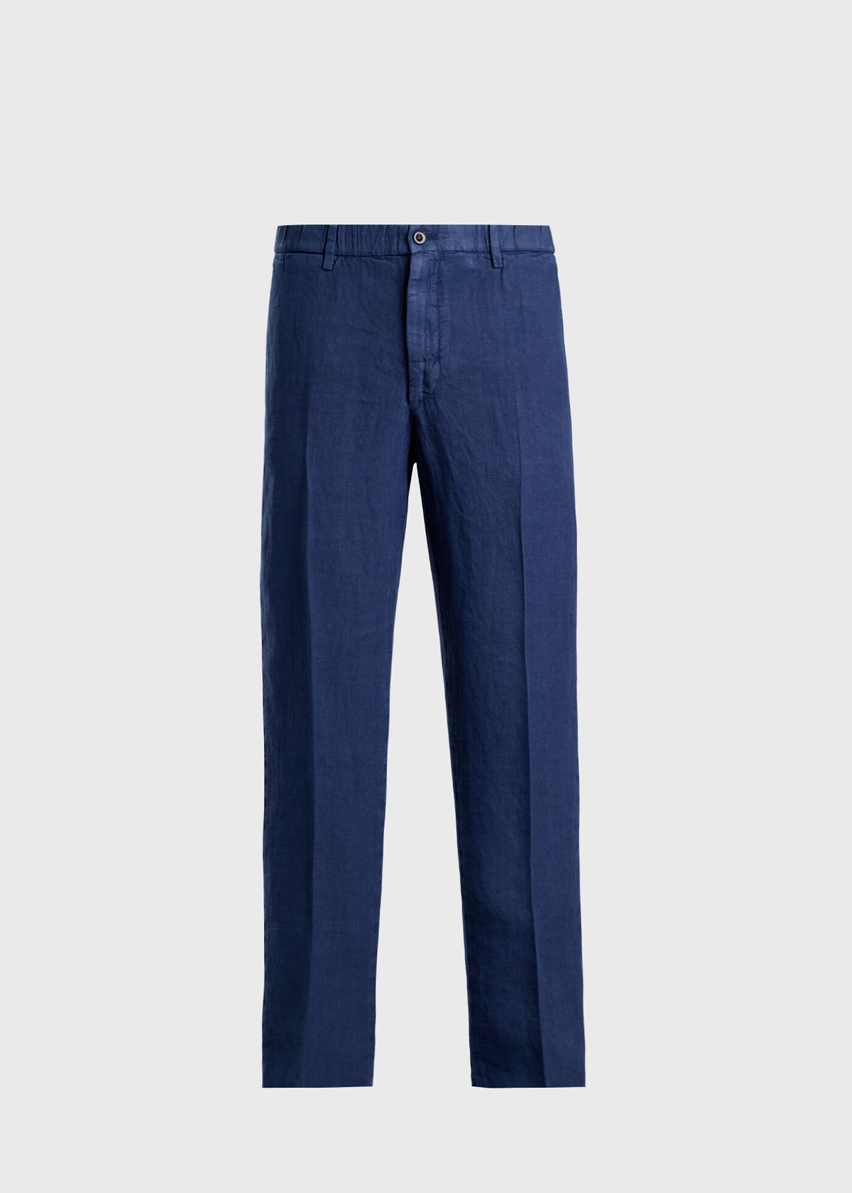 Linen Garment Dyed Trouser Dusty Rose - Paul Stuart