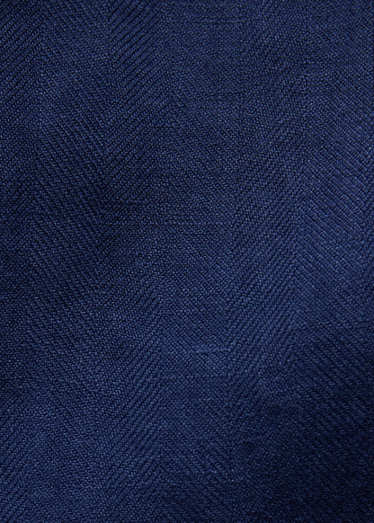 Linen Garment Dyed Trouser Dusty Rose - Paul Stuart