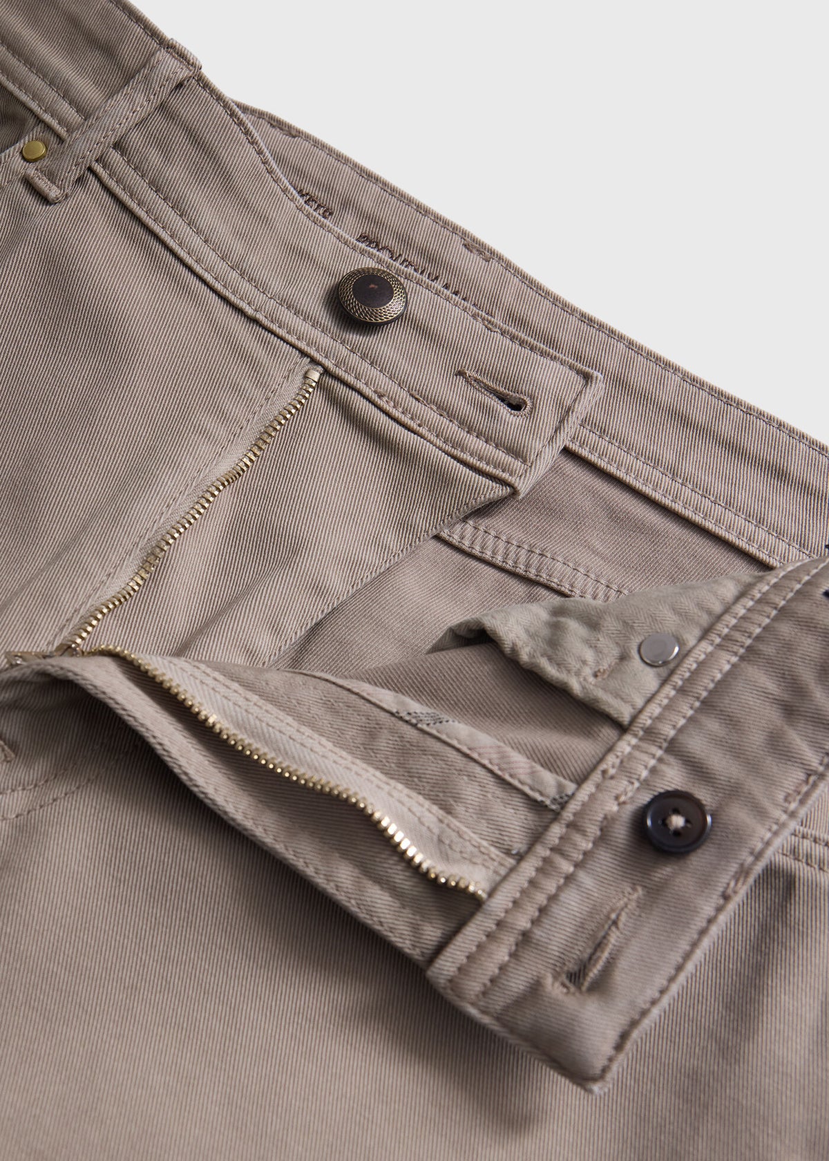 Vintage Wash Five-Pocket Denim Light Blue - Paul Stuart