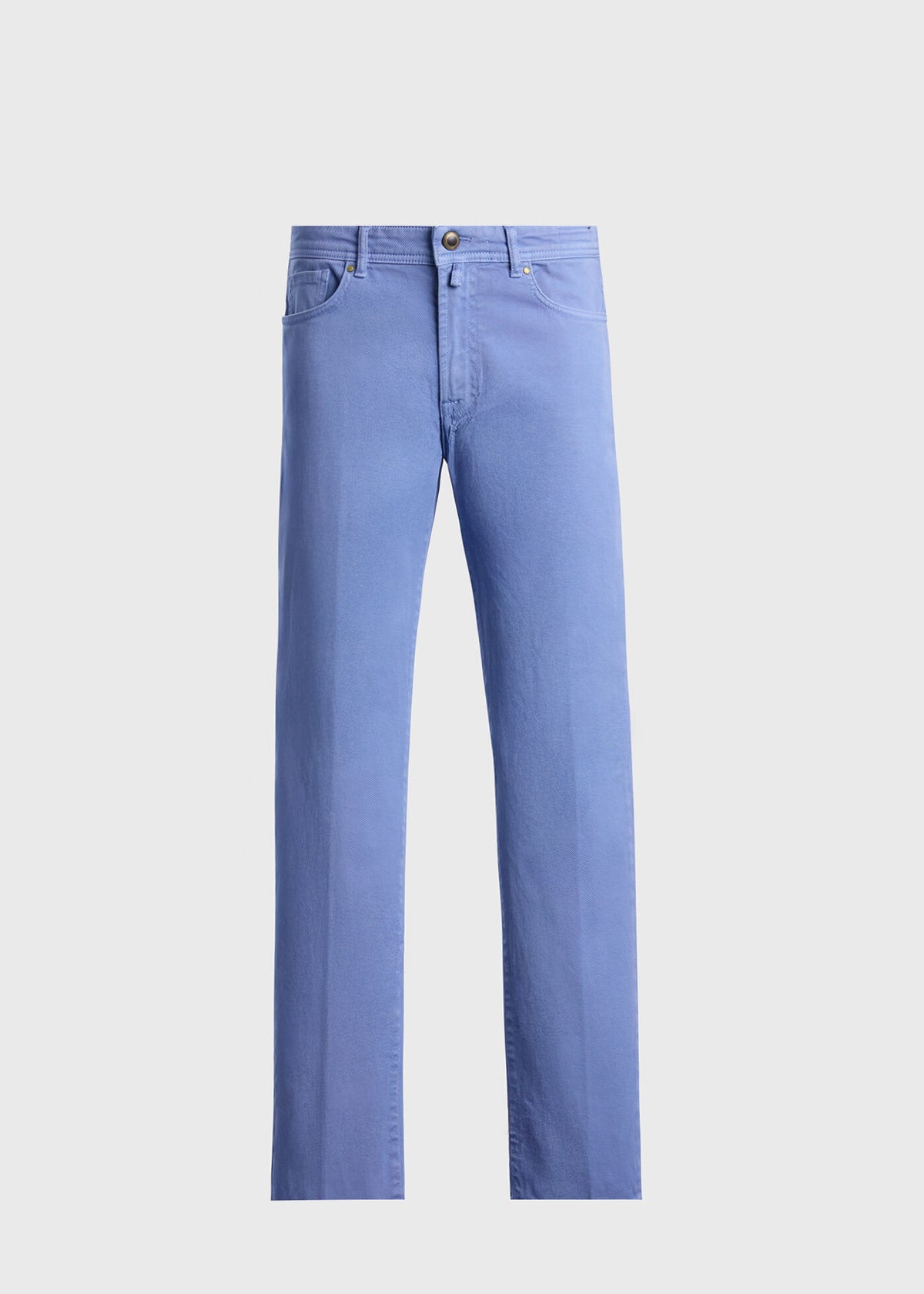 Vintage Wash Five-Pocket Denim Light Blue - Paul Stuart