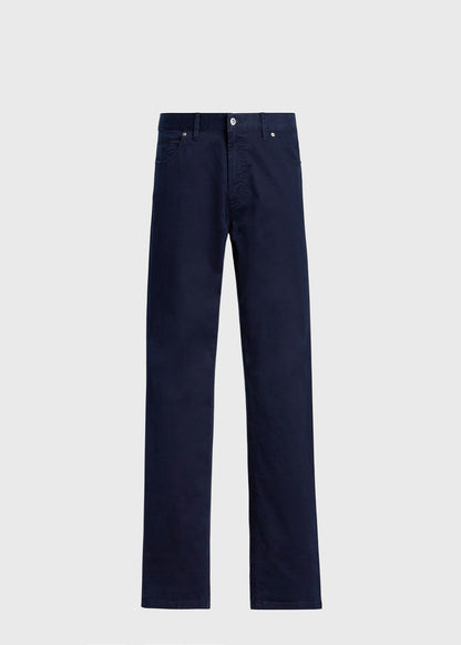 Cotton Five-Pocket Trouser Khaki - Paul Stuart